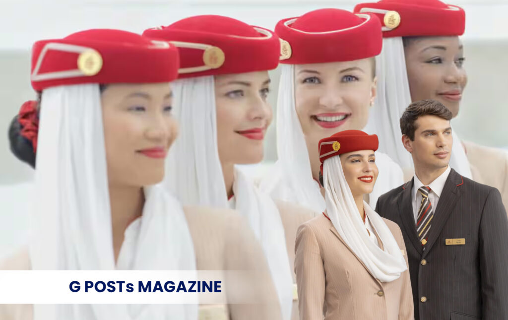 Emirates Stewardess tot